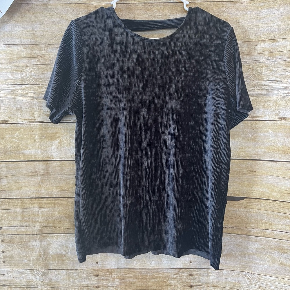 Fourteenth place velour short sleeve shirt 🛍